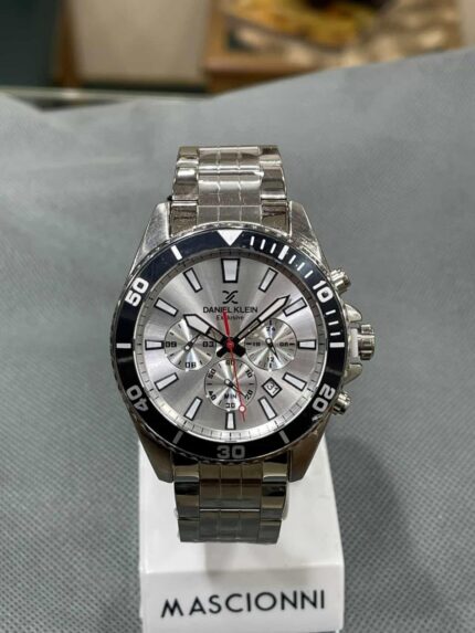 Daniel Klein Exclusive Gümüş Gri Erkek Kol Saati Su Geçirmez